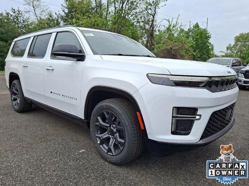 Bright White Clearcoat 2026 Jeep Grand Wagoneer L Limited