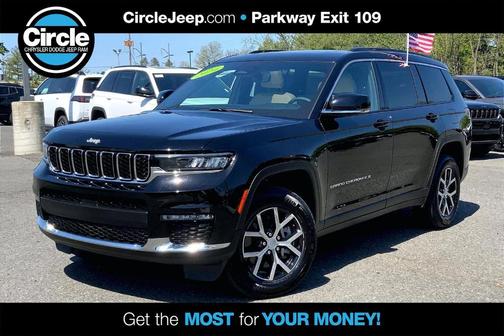 Diamond Black 2024 Jeep Grand Cherokee L Limited