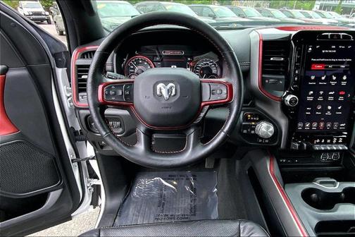 Bright White Clearcoat 2019 RAM 1500 Rebel