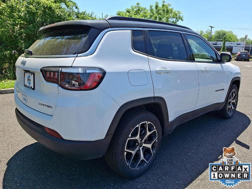 Bright White Clearcoat 2026 Jeep Compass Limited