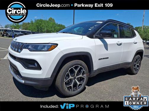 Bright White Clearcoat 2026 Jeep Compass Limited
