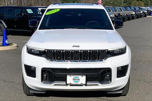Bright White Clearcoat 2023 Jeep Grand Cherokee L Overland