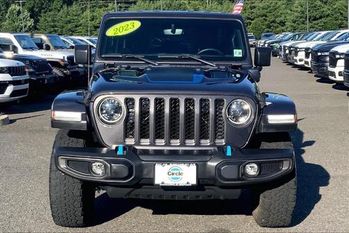 Granite Crystal Clearcoat Metallic 2023 Jeep Wrangler 4xe Rubicon