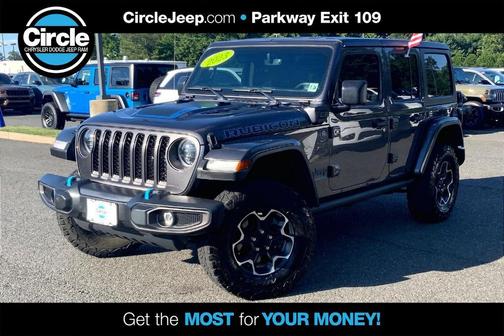 Granite Crystal Clearcoat Metallic 2023 Jeep Wrangler 4xe Rubicon