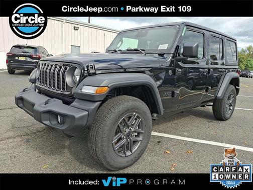 Black Clearcoat 2026 Jeep Wrangler Sport SUV