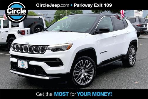 Bright White Clearcoat 2023 Jeep Compass Limited