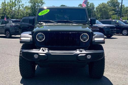 Sarge Green Clearcoat 2024 Jeep Wrangler Sport
