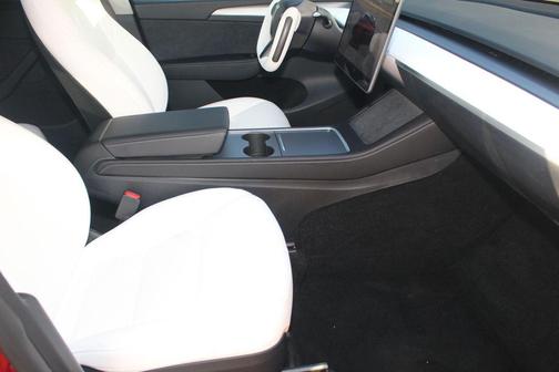 Ultra Red 2025 Tesla Model Y Performance Dual Motor All-Wheel Drive