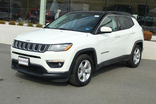 White Clearcoat 2019 Jeep Compass Latitude