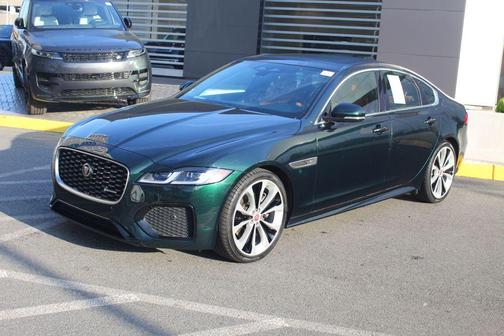 British Racing Green Metallic 2023 Jaguar XF R-Dynamic SE P300 AWD Automatic