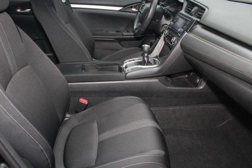 Black 2017 Honda Civic LX