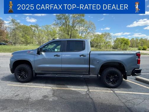 Satin Steel Metallic 2020 Chevrolet Silverado 1500 Custom Trail Boss