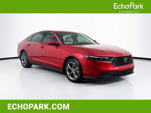 Radiant Red Metallic 2024 Honda Accord EX