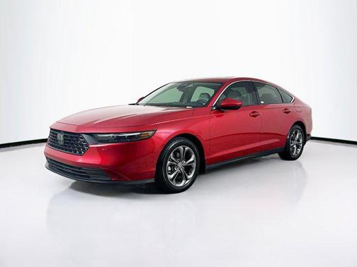 Radiant Red Metallic 2024 Honda Accord EX