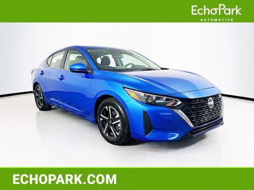 Electric Blue Metallic 2025 Nissan Sentra SV