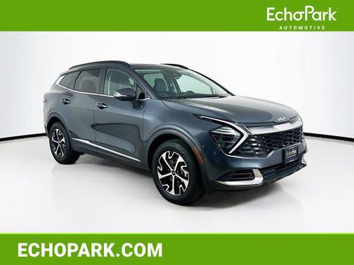 Gravity Gray 2024 Kia Sportage Hybrid EX