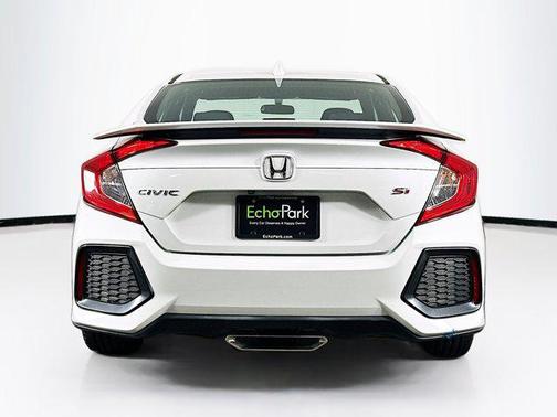 Platinum White Pearl 2019 Honda Civic Si Base