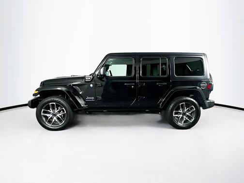Black Clearcoat 2024 Jeep Wrangler 4xe Sport S