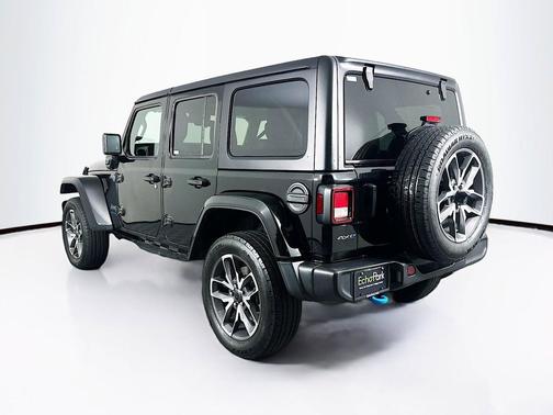 Black Clearcoat 2024 Jeep Wrangler 4xe Sport S