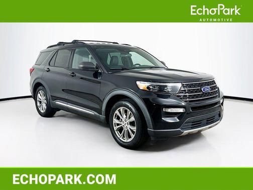 Agate Black Metallic 2020 Ford Explorer XLT