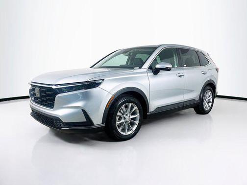 Solar Silver Metallic 2025 Honda CR-V EX-L 2WD