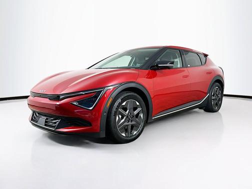 Runway Red 2025 Kia EV6 Light Long Range RWD