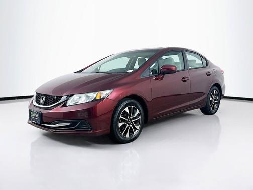 Crimson Pearl 2015 Honda Civic EX
