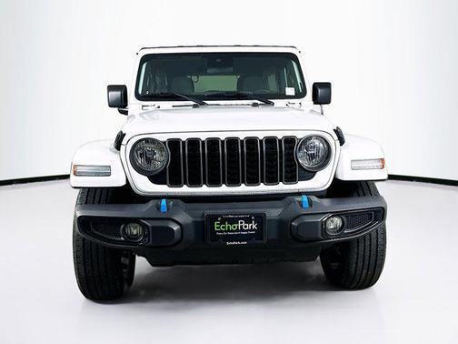 Bright White Clearcoat 2024 Jeep Wrangler 4xe Sport S