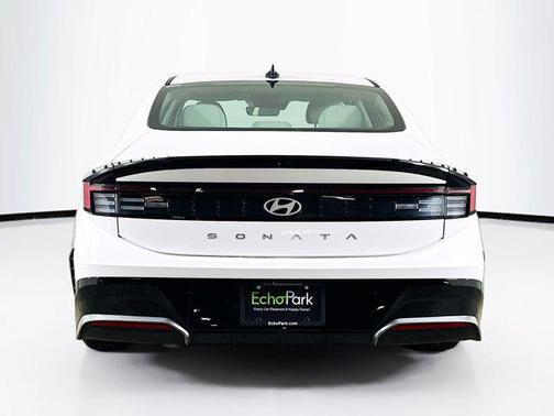 Serenity White 2025 Hyundai SONATA SEL