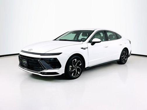 Serenity White 2025 Hyundai SONATA SEL