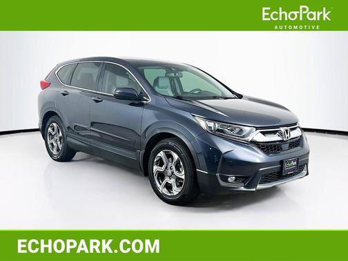 Modern Steel Metallic 2018 Honda CR-V EX-L