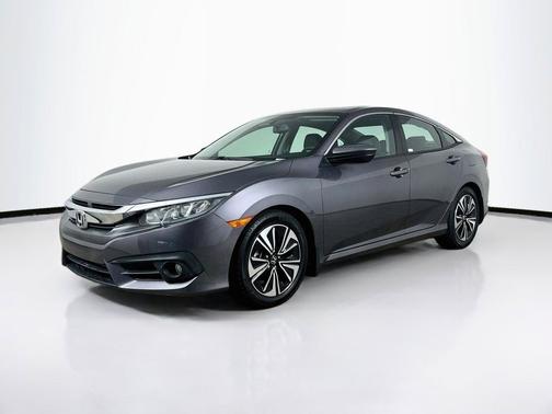 Modern Steel Metallic 2018 Honda Civic EX-L