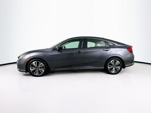 Modern Steel Metallic 2018 Honda Civic EX-L