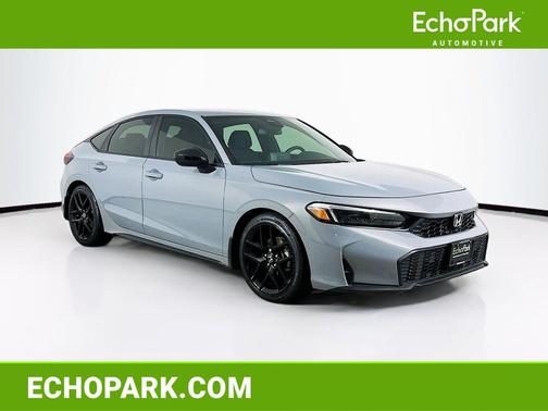 Gray 2026 Honda Civic Sport