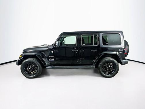 Black Clearcoat 2023 Jeep Wrangler 4xe Sahara