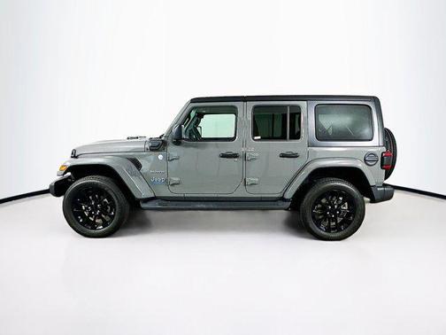 Sting-Gray Clearcoat 2023 Jeep Wrangler 4xe Sahara