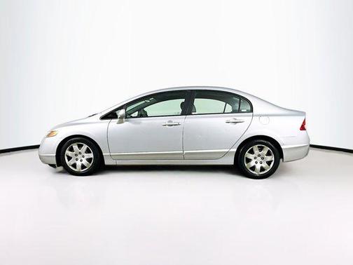 Alabaster Silver Metallic 2008 Honda Civic LX
