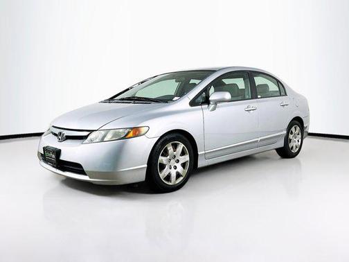 Alabaster Silver Metallic 2008 Honda Civic LX