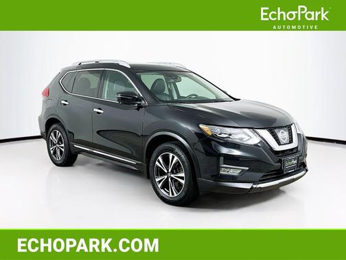 Magnetic Black 2017 Nissan Rogue SL
