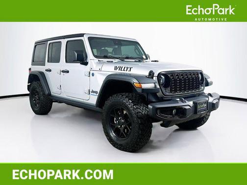 Silver Zynith Clearcoat 2024 Jeep Wrangler 4xe Willys