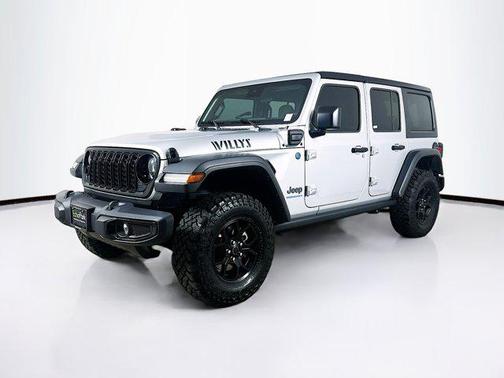 Silver Zynith Clearcoat 2024 Jeep Wrangler 4xe Willys