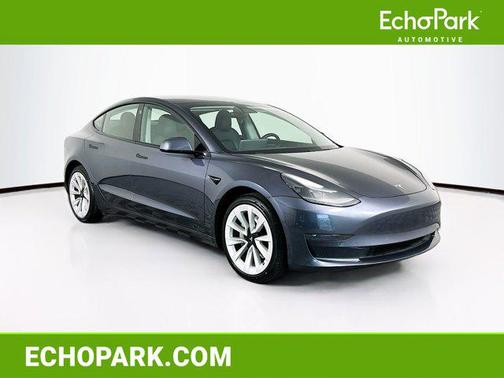 Midnight Silver Metallic 2021 Tesla Model 3 Standard Range Plus