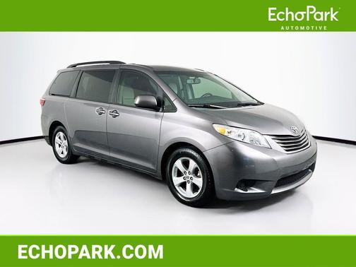 Predawn Gray Mica 2015 Toyota Sienna LE