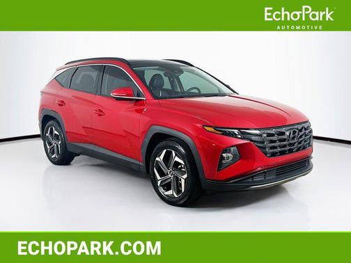 Calypso Red 2023 Hyundai TUCSON Limited
