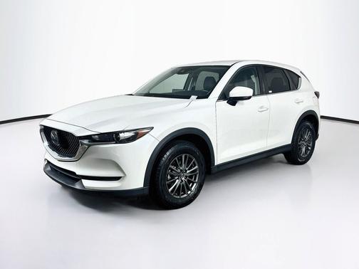 Snowflake White Pearl Mica 2021 Mazda CX-5 Touring