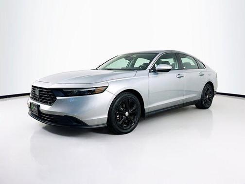 Solar Silver Metallic 2024 Honda Accord LX 1.5T