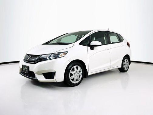 White Orchid Pearl 2017 Honda Fit LX