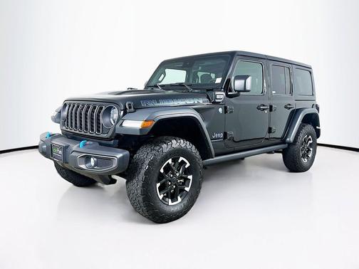 Black Clearcoat 2024 Jeep Wrangler 4xe Rubicon