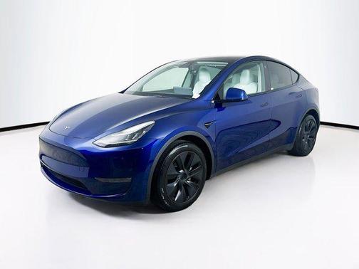 Deep Blue Metallic 2022 Tesla Model Y Long Range Dual Motor All-Wheel Drive