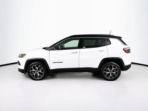 Bright White Clearcoat 2025 Jeep Compass Limited